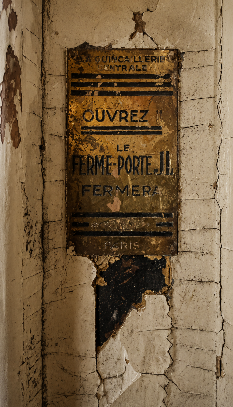 Antique French Parisian Shop Doors with Original Hardware | c. 1900