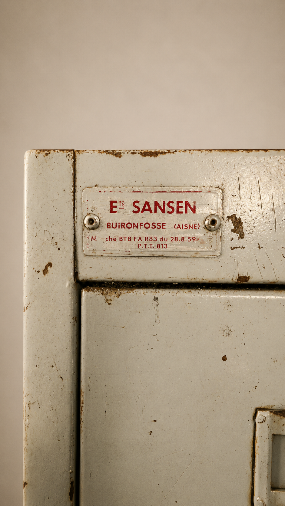 Vintage French Industrial Locker – Circa 1959