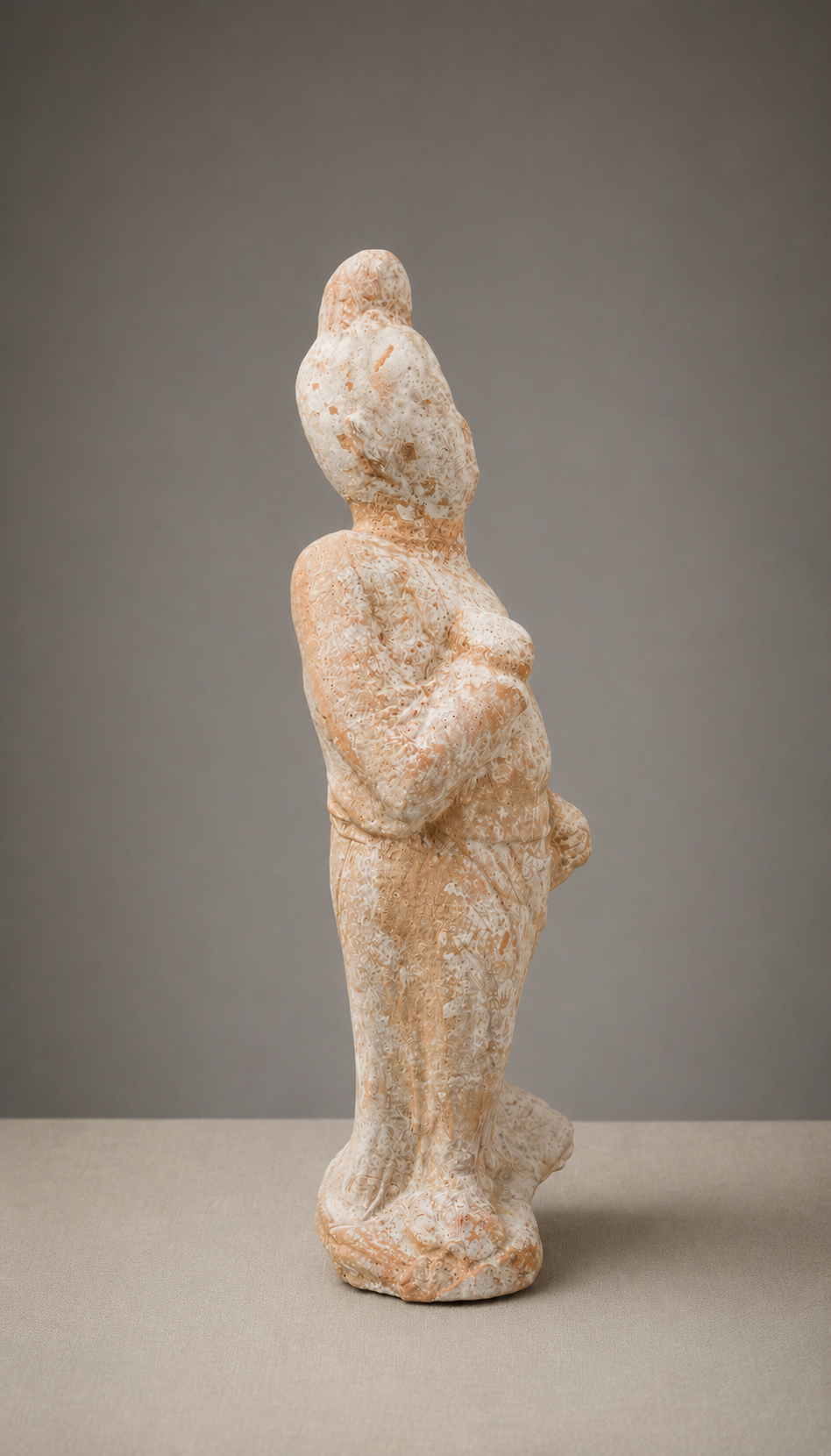 Figurine vintage en terre cuite