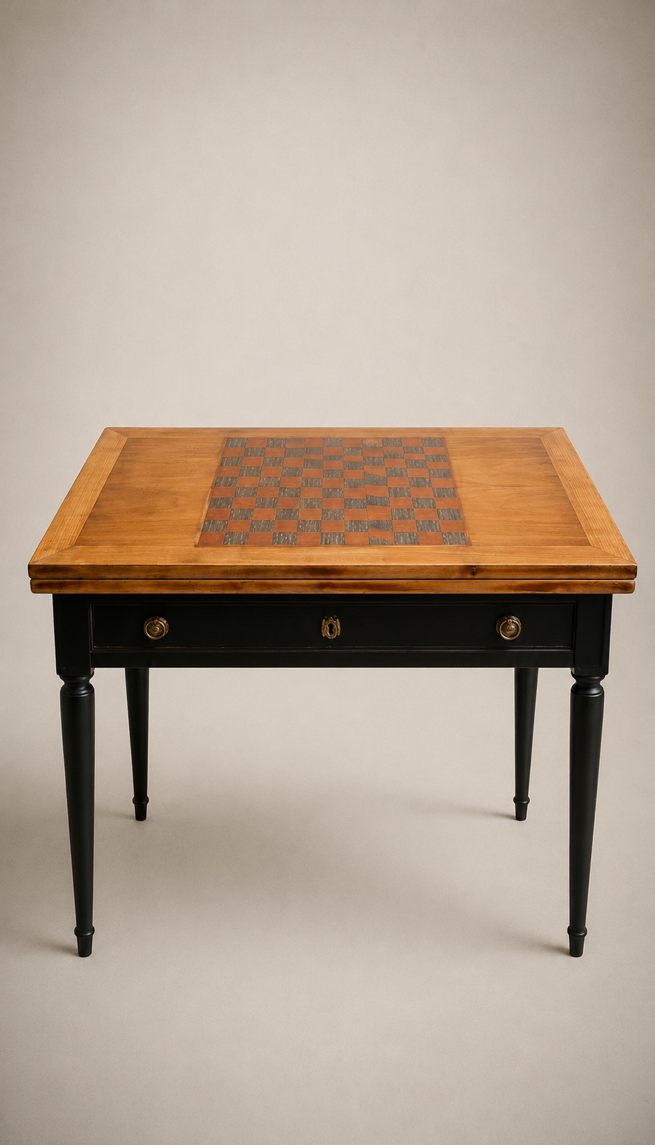 Table de jeux française vintage